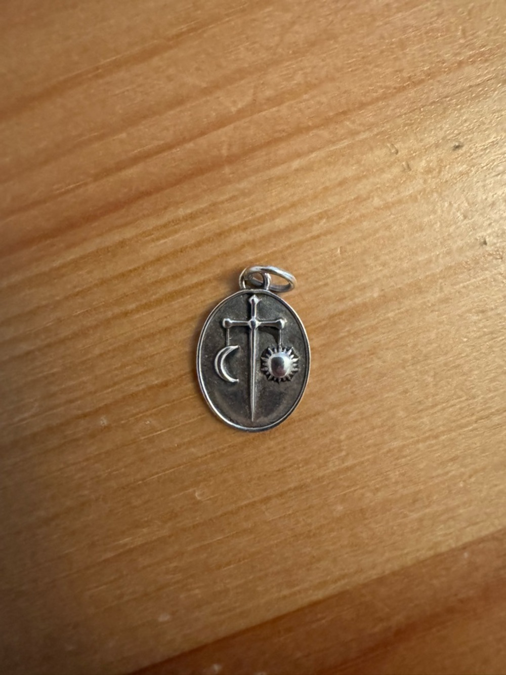 Catbird NYC Mini Round Silver Zodiac Pendant